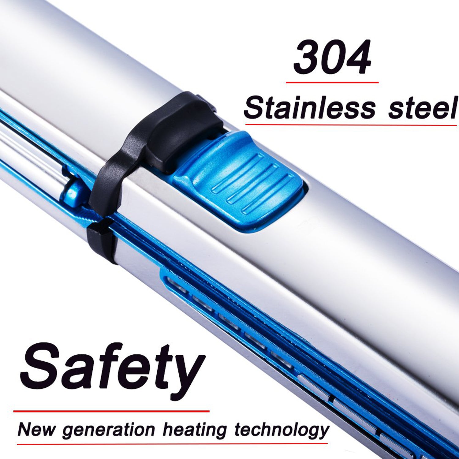 Stainless Steel Hair Straightener and Curler Combo